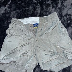AFTCO Gray Cargo Shorts with Elastic Waistband